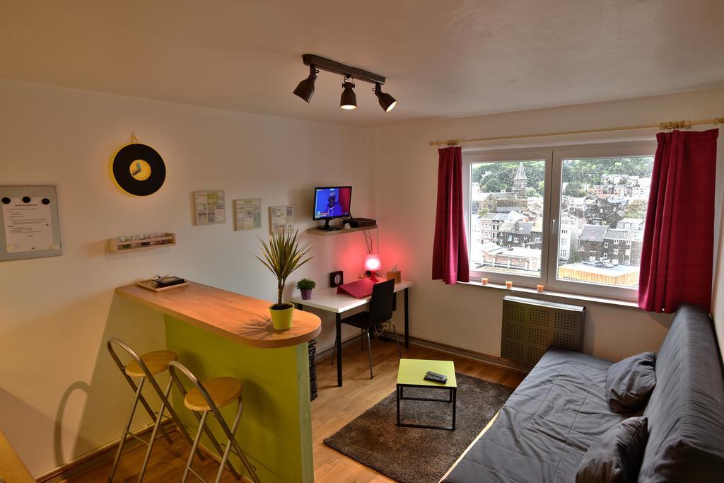 Apartmán Quai De Rome Lutych Pokoj fotografie